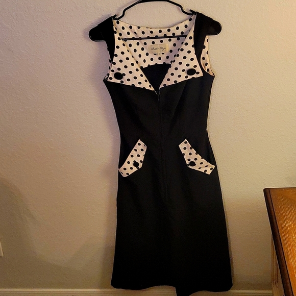 Bettie Page Dresses & Skirts - Bettie Page Rockabilly dress S
